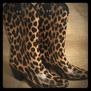 New. Sweet Beauty Brand Cowgirl Rain Boots.